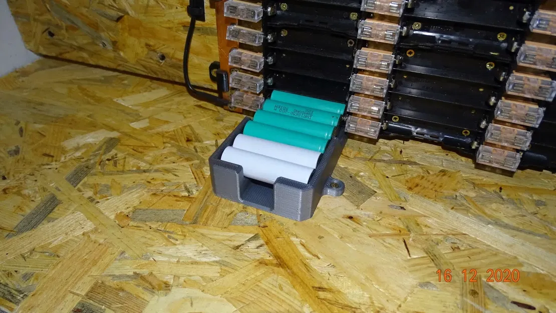 Giá đỡ pin 18650 cho hệ thống PowerWall (Kết nối 6s) - Image 6