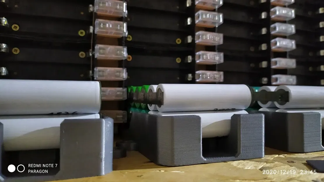 Giá đỡ pin 18650 cho hệ thống PowerWall (Kết nối 6s) - Image 10