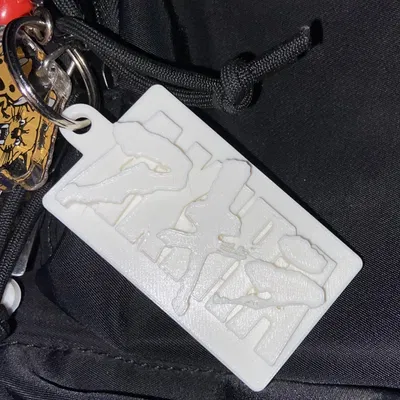 Móc khóa Akira dài 2.3 inch