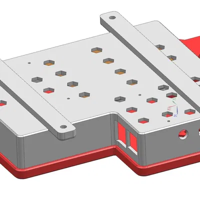 Vỏ cho Raspberry Pi 3B và ổ cứng SATA 2.5 inch