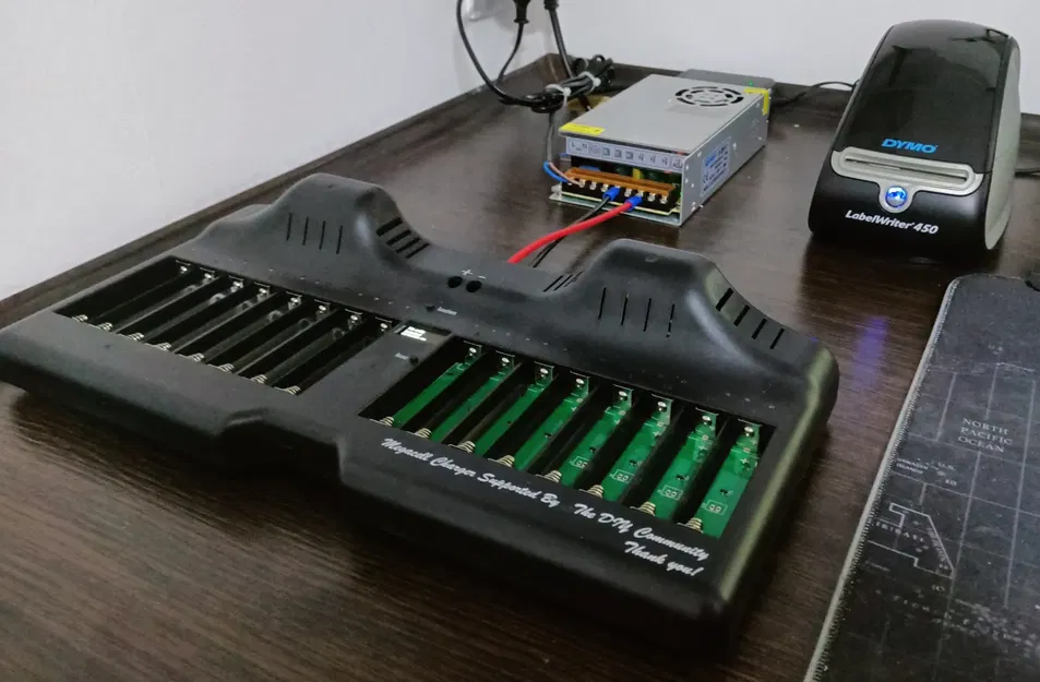 Bộ đệm ổn định cho pin 18650 trong bộ sạc Mega Cell - Image 1