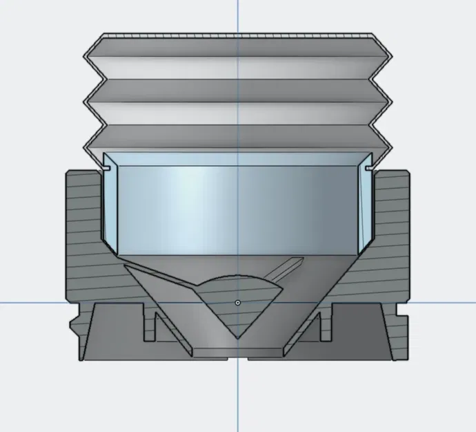Hopper định lượng đơn cho Baratza Vario/Forte với bellows - Image 1