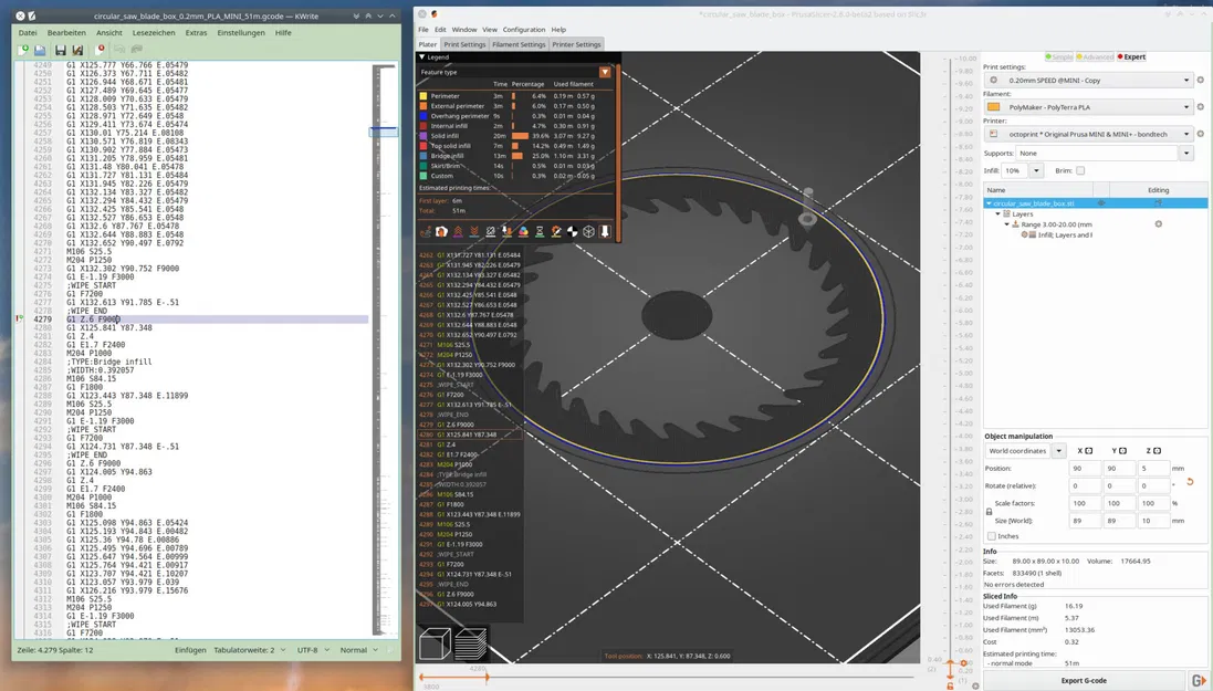 Hộp đựng lưỡi cưa tròn 85mm - Image 3
