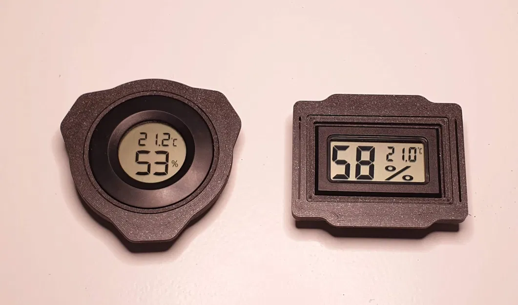 Giá đỡ đồng hồ đo độ ẩm/nhiệt độ cho hộp lưu trữ khô - Image 3