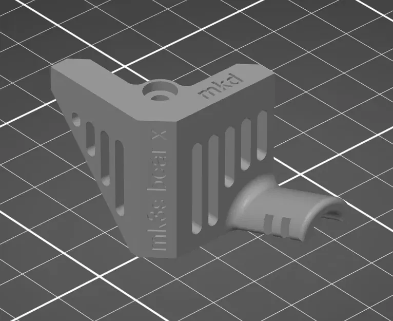 Giá đỡ dây motor X cho nâng cấp Prusa MK3S+ Bear - Image 1