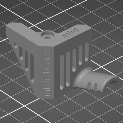 Giá đỡ dây motor X cho nâng cấp Prusa MK3S+ Bear