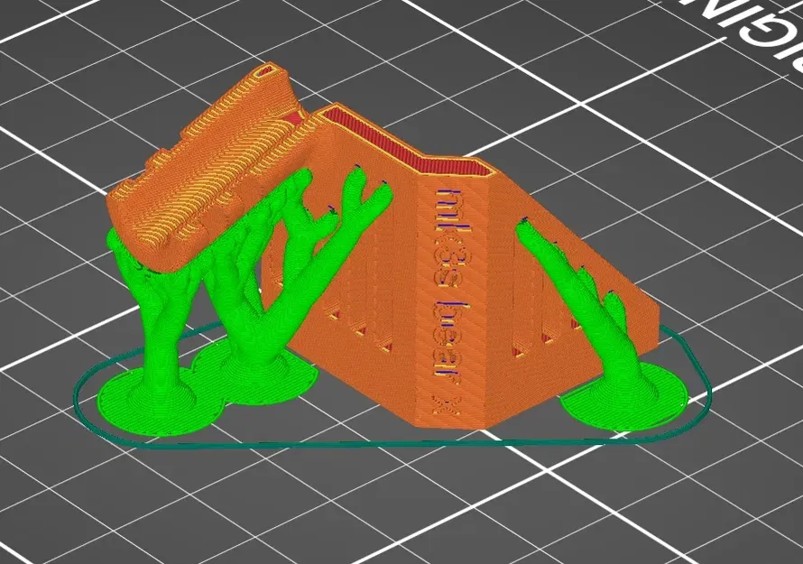 Giá đỡ dây motor X cho nâng cấp Prusa MK3S+ Bear - Image 3