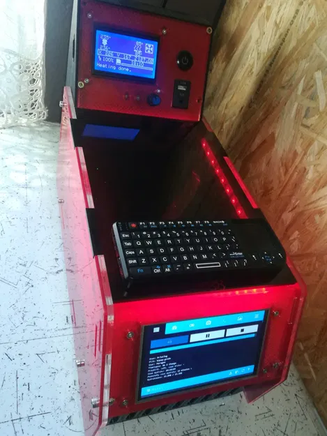 Hộp tái chế cho máy in 3D Tevo Black Widow - Image 1