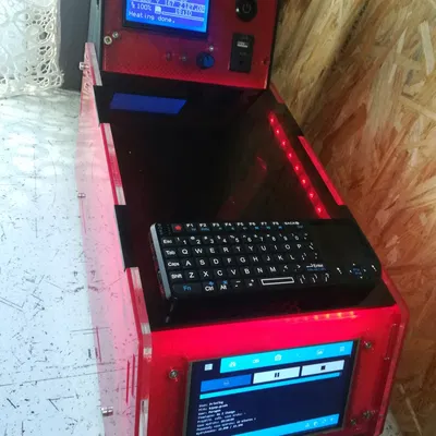 Hộp tái chế cho máy in 3D Tevo Black Widow