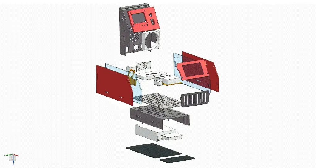 Hộp tái chế cho máy in 3D Tevo Black Widow - Image 16
