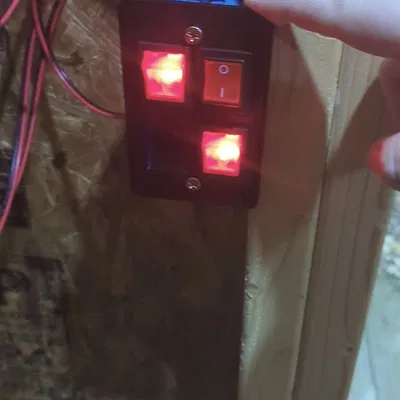 Nắp đậy ổ cắm điện Rocker Switch KCD2 cho hộp điện Mỹ