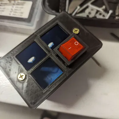 Nắp đậy ổ cắm điện Rocker Switch KCD2 cho hộp điện Mỹ