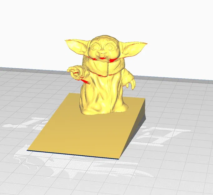 Chặn cửa Baby Yoda cho cuộc thi 2023 - Image 1