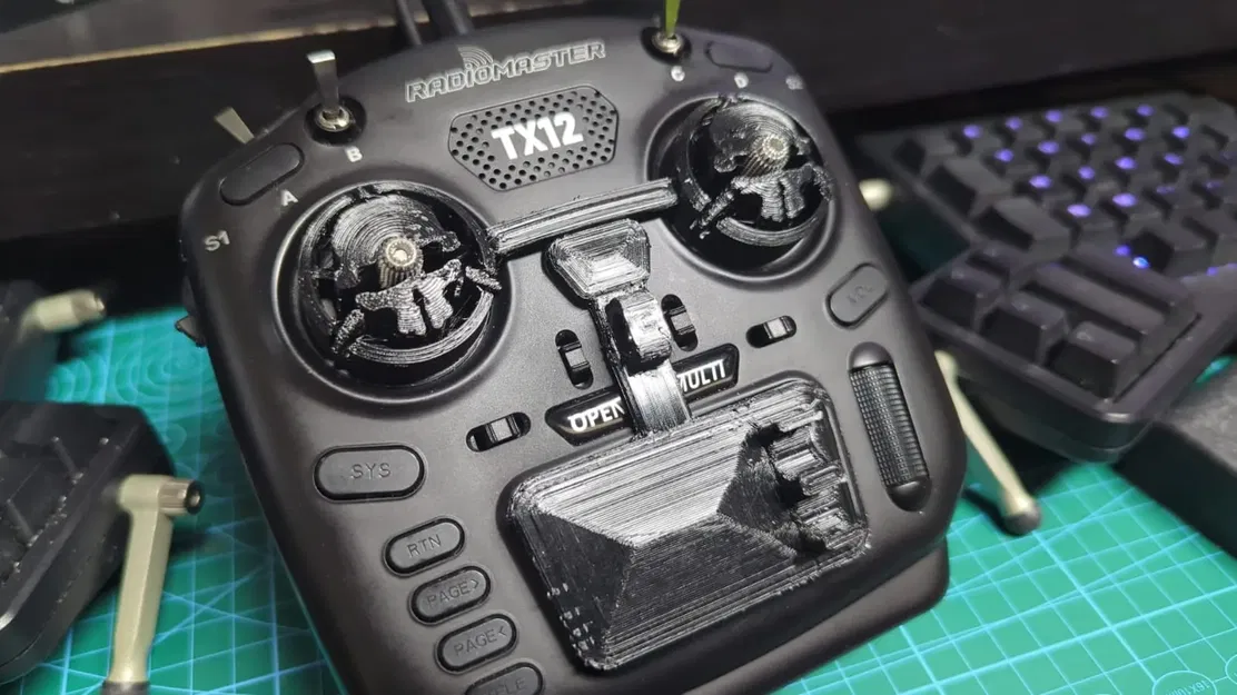 Bộ bảo vệ Gimbal và màn hình cho Radiomaster TX12 - Image 2