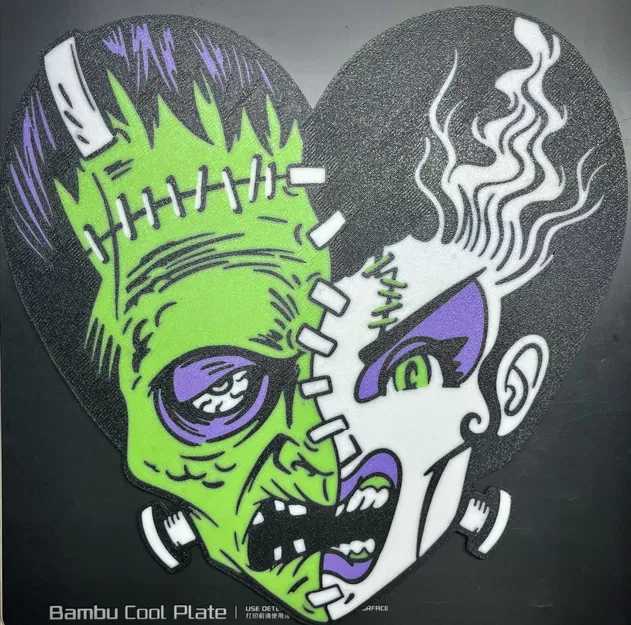 Cặp đôi Frank và cô dâu trong không khí Halloween - Image 1