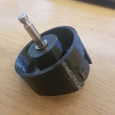 Thay thế bánh xe trước cho robot hút bụi Bralko