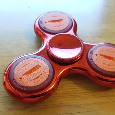 Thay thế nắp pin LED cho đồ chơi fidget spinner