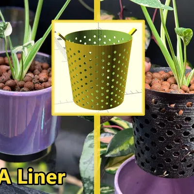 Lớp lót chậu cây tùy chỉnh cho LECA hoặc bán thủy canh