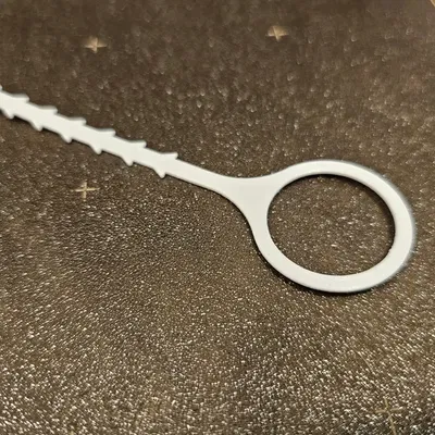 Thiết bị thông tắc cống chậu rửa đơn giản dài 27cm