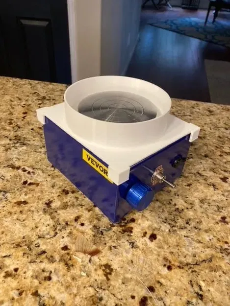 Giá đỡ chống bắn cho máy xoay gốm mini Vevor 30W - Image 1