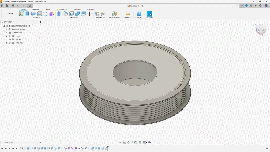 Cuộn filament nhỏ cho mô hình in 3D - Image 1