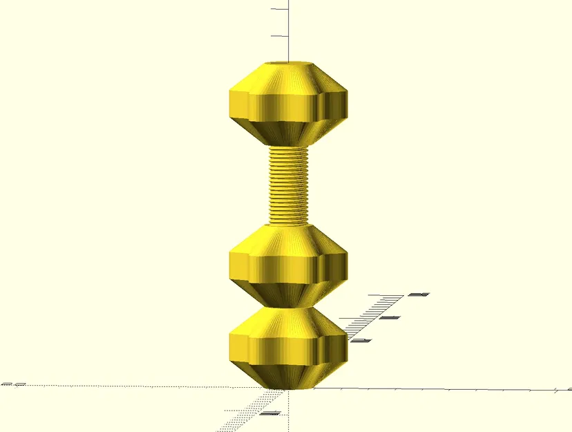 Đồ chơi fidget sao với đai ốc in tại chỗ - Image 1