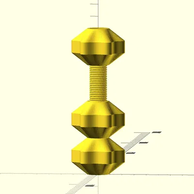 Đồ chơi fidget sao với đai ốc in tại chỗ