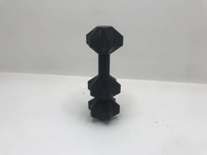 Đồ chơi fidget sao với đai ốc in tại chỗ - Image 2