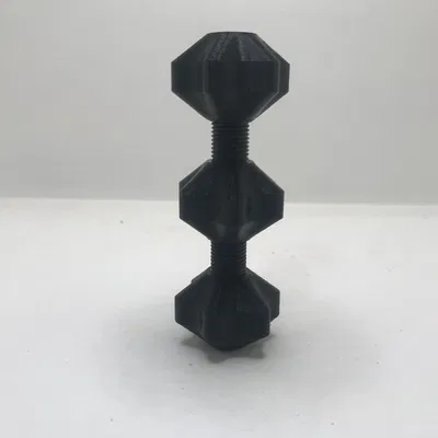 Đồ chơi fidget sao với đai ốc in tại chỗ