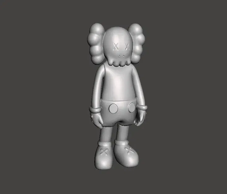 Mô hình Kaws 3D trang trí nội thất độc đáo - Image 1