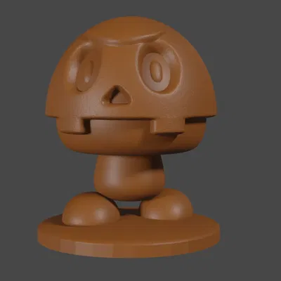 Nhân vật Bone Goomba lấy cảm hứng từ Mario cho DnD