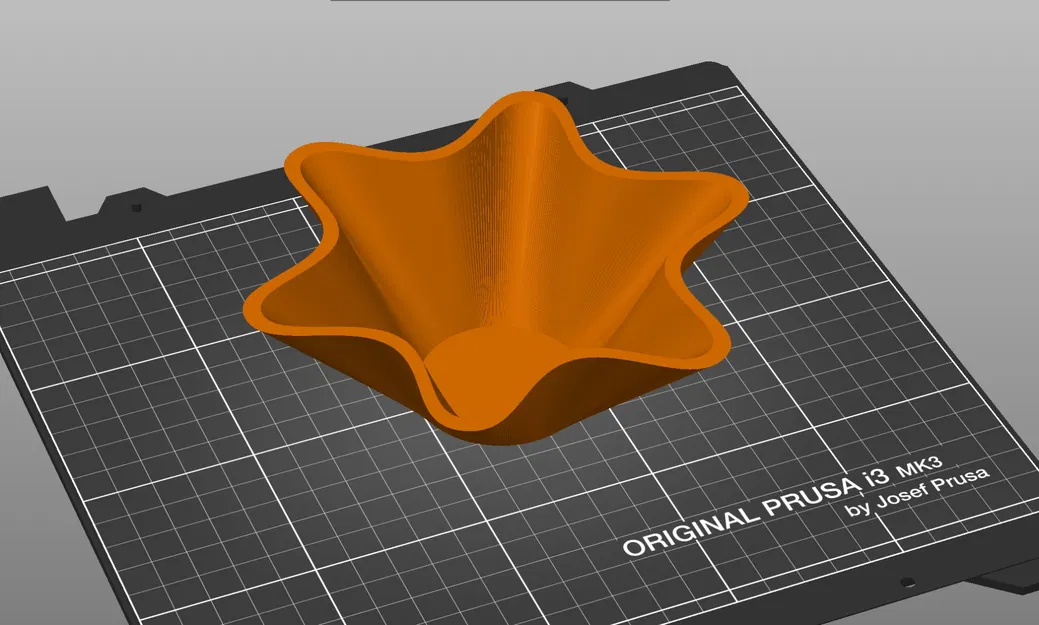 Bát ngôi sao bezier cong hình tròn độc đáo - Image 1