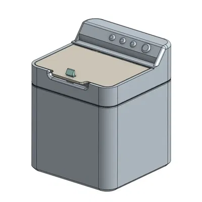 Hộp đựng tiền xu hình máy giặt để giặt đồ