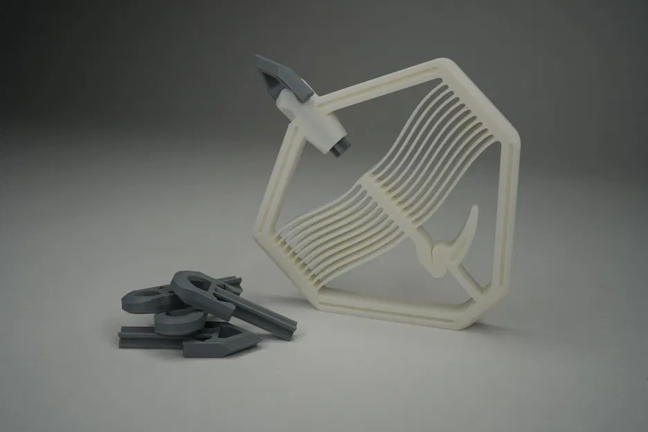 Mô hình cung 3D đa năng với mũi tên tùy chỉnh in tại chỗ - Image 1