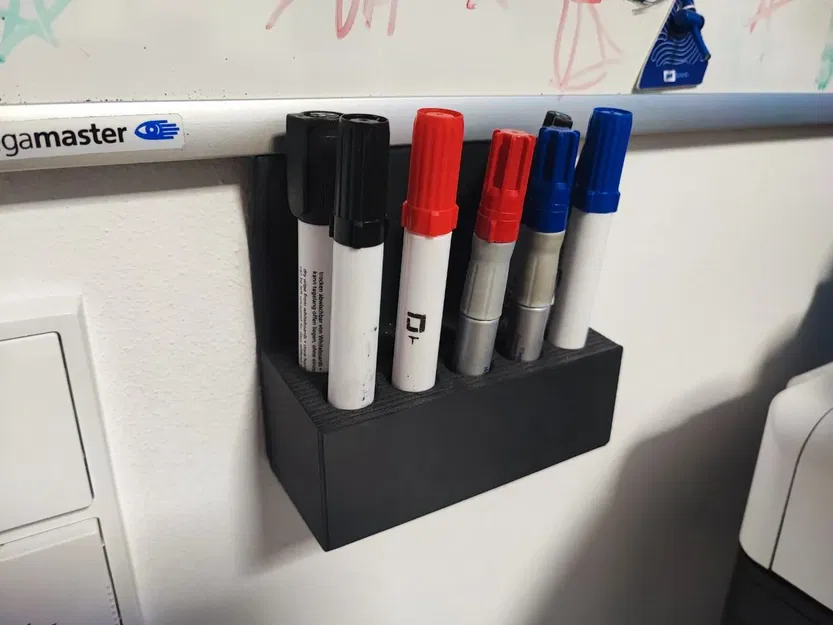 Giá đỡ bút lông bảng trắng cho 10 bút marker - Image 1