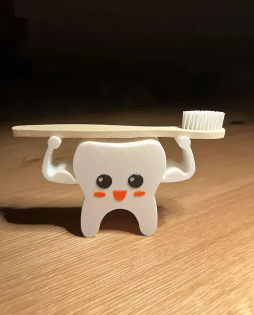 Giá đỡ bàn chải đánh răng đa màu sắc - Image 1