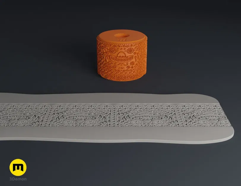 Bánh quy Halloween với bộ con lăn và con dấu trang trí - Image 4