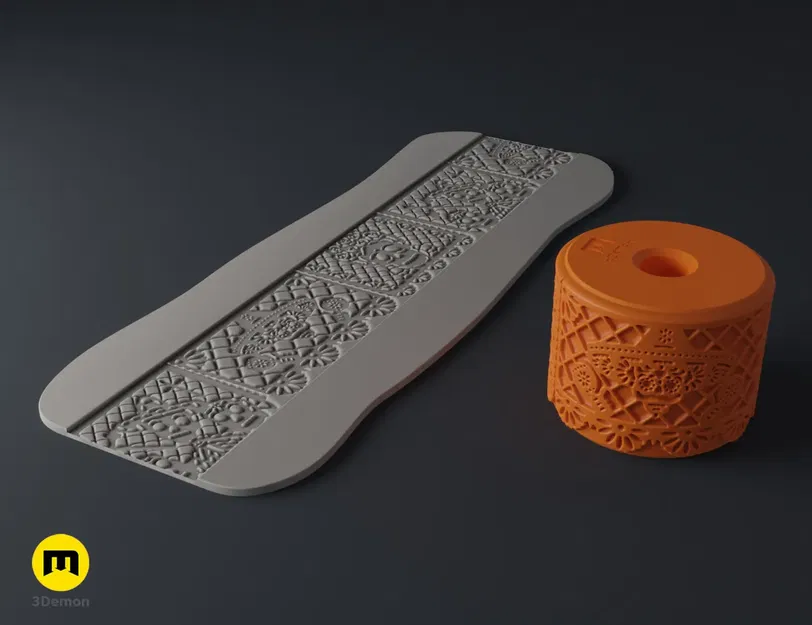 Bánh quy Halloween với bộ con lăn và con dấu trang trí - Image 7