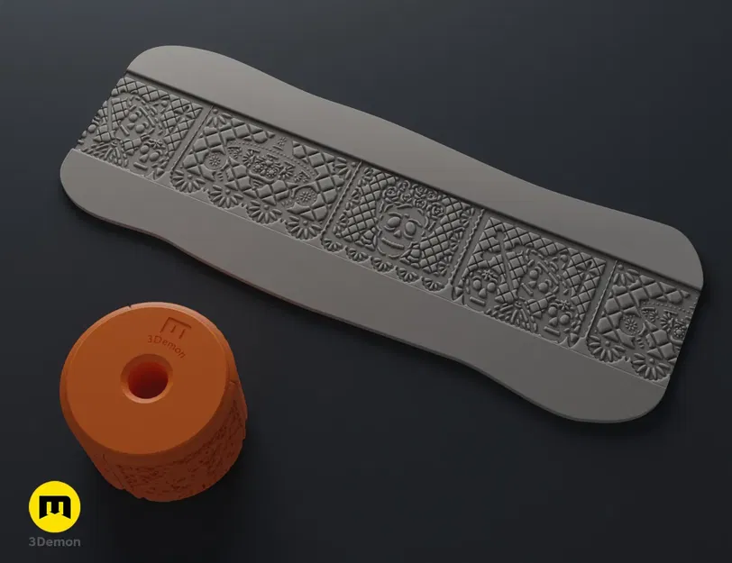 Bánh quy Halloween với bộ con lăn và con dấu trang trí - Image 10