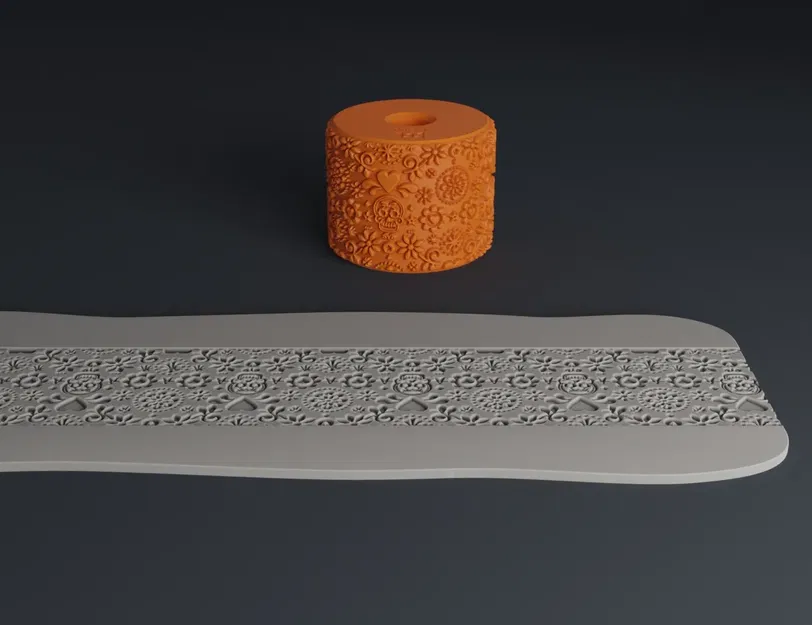 Con lăn stamp Halloween đáng yêu cho làm bánh và thủ công - Image 4