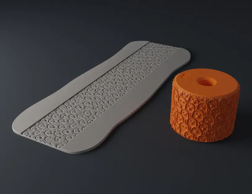 Con lăn stamp Halloween đáng yêu cho làm bánh và thủ công - Image 7