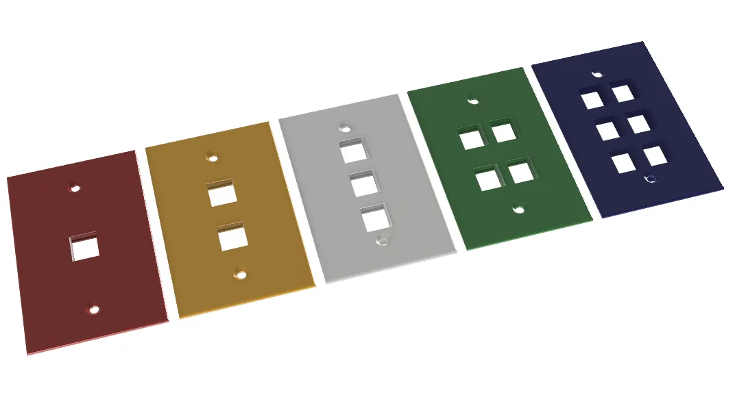 Bộ đĩa tường Keystone với nhiều kích thước khác nhau - Image 1