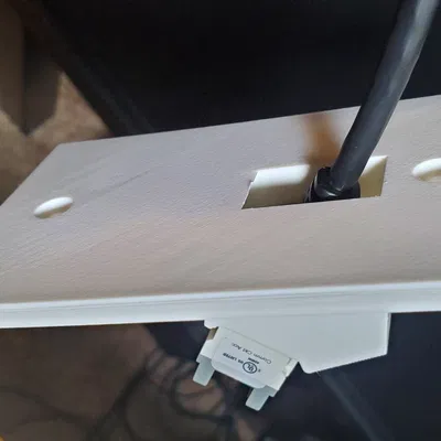 Jack keystone âm tường góc một cổng cho thiết bị POE