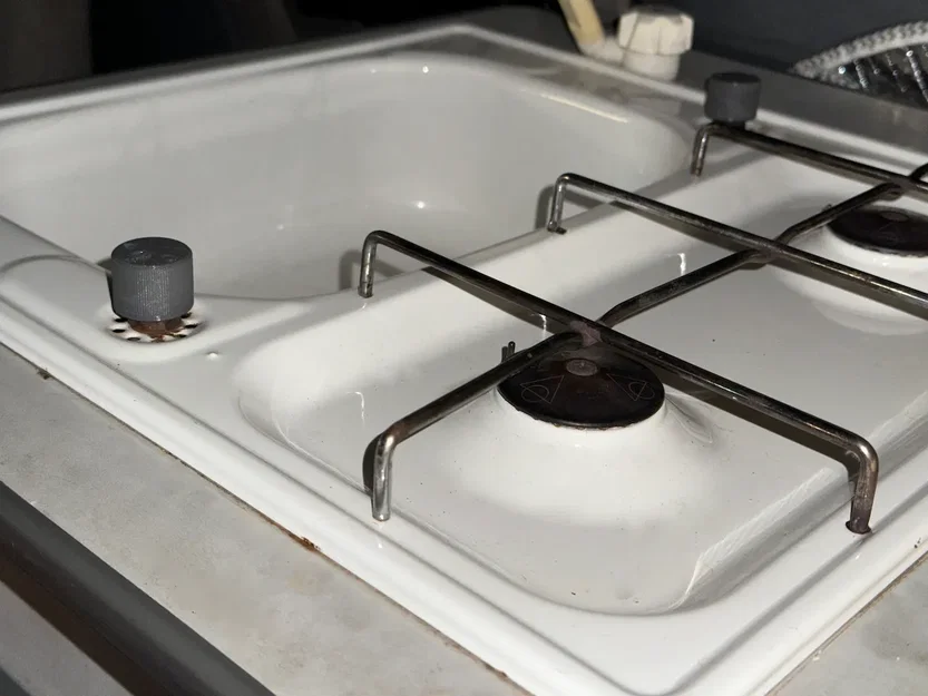 Núm vặn bếp ga thay thế cho Westfalia, Vanagon, T3 - Image 1