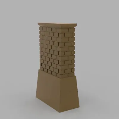 Cột trụ cầu đường sắt h0 cao 77mm