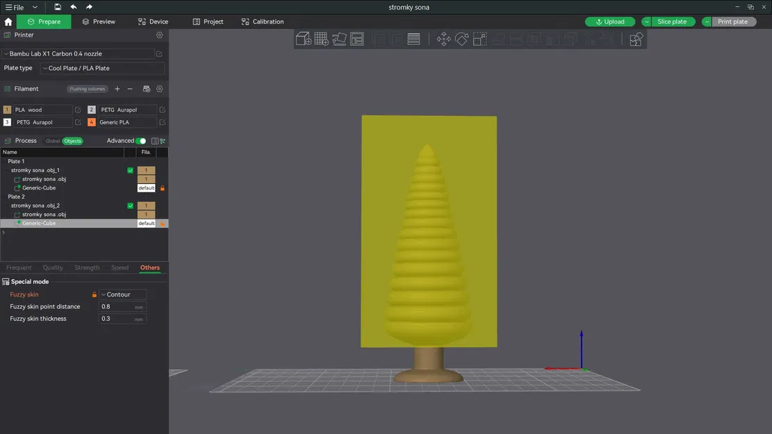 Cây thông Giáng sinh trang trí cho trò chơi mini - Image 2