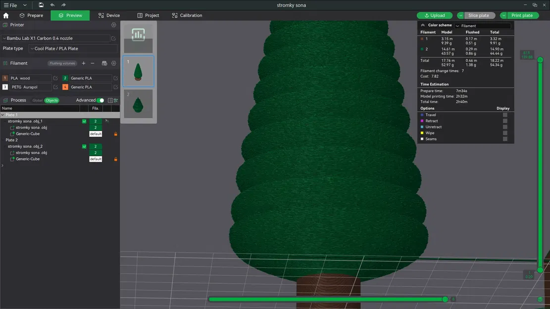 Cây thông Giáng sinh trang trí cho trò chơi mini - Image 3