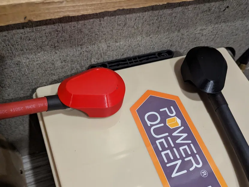 Nắp che đầu cực bình ắc quy M8 dạng ép cho xe RV - Image 2