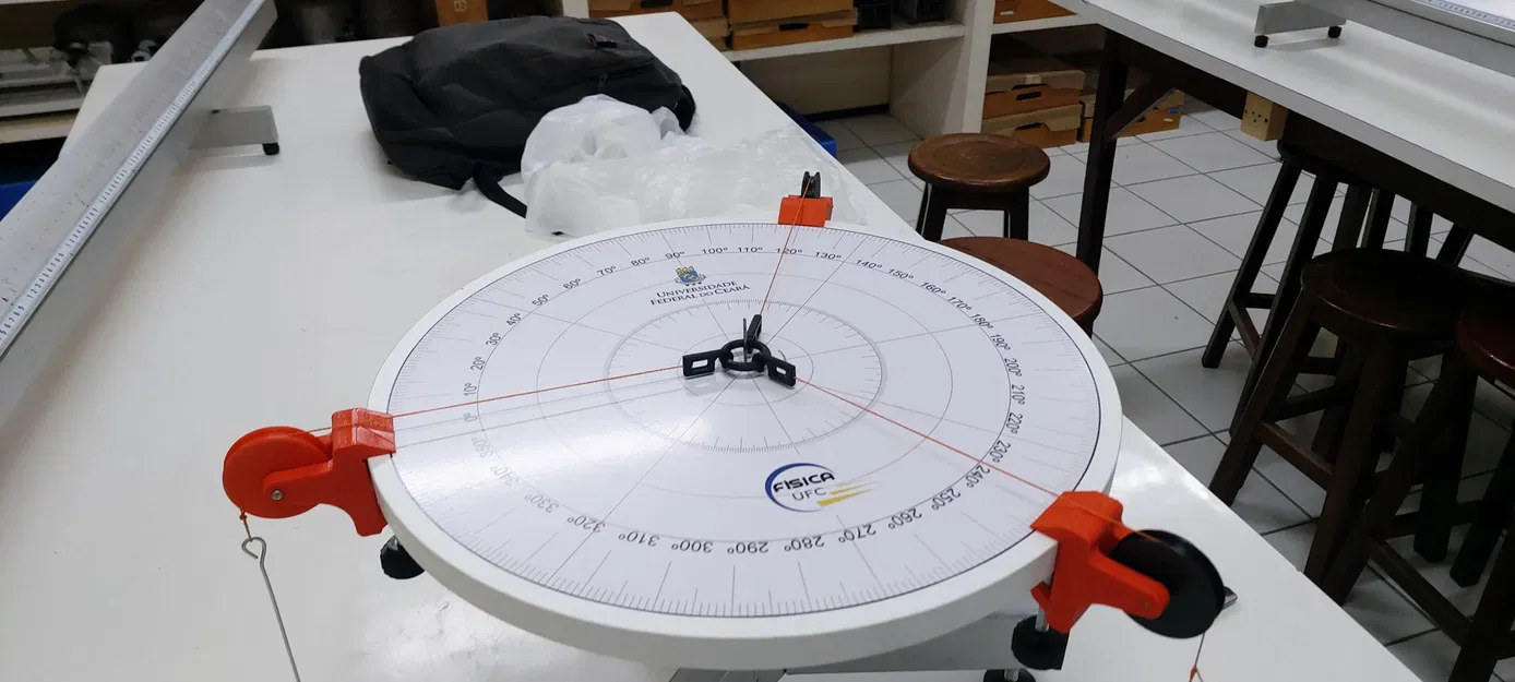 Giá đỡ gancho và anel cho thực hành Mesa de Forças - Image 4