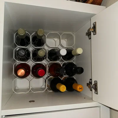 Giá để rượu cho kệ Ikea Kallax